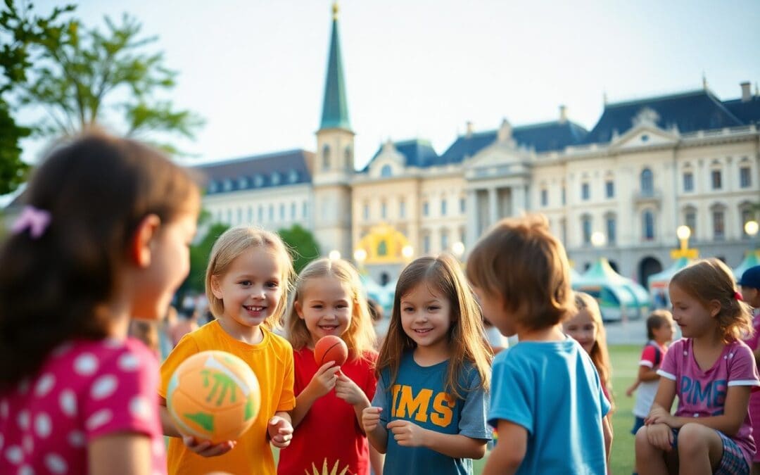 Freizeitbeschäftigung in den Sommerferien in Wien bei einem Sommercamp