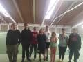 Minecraft Team in der Tennishalle